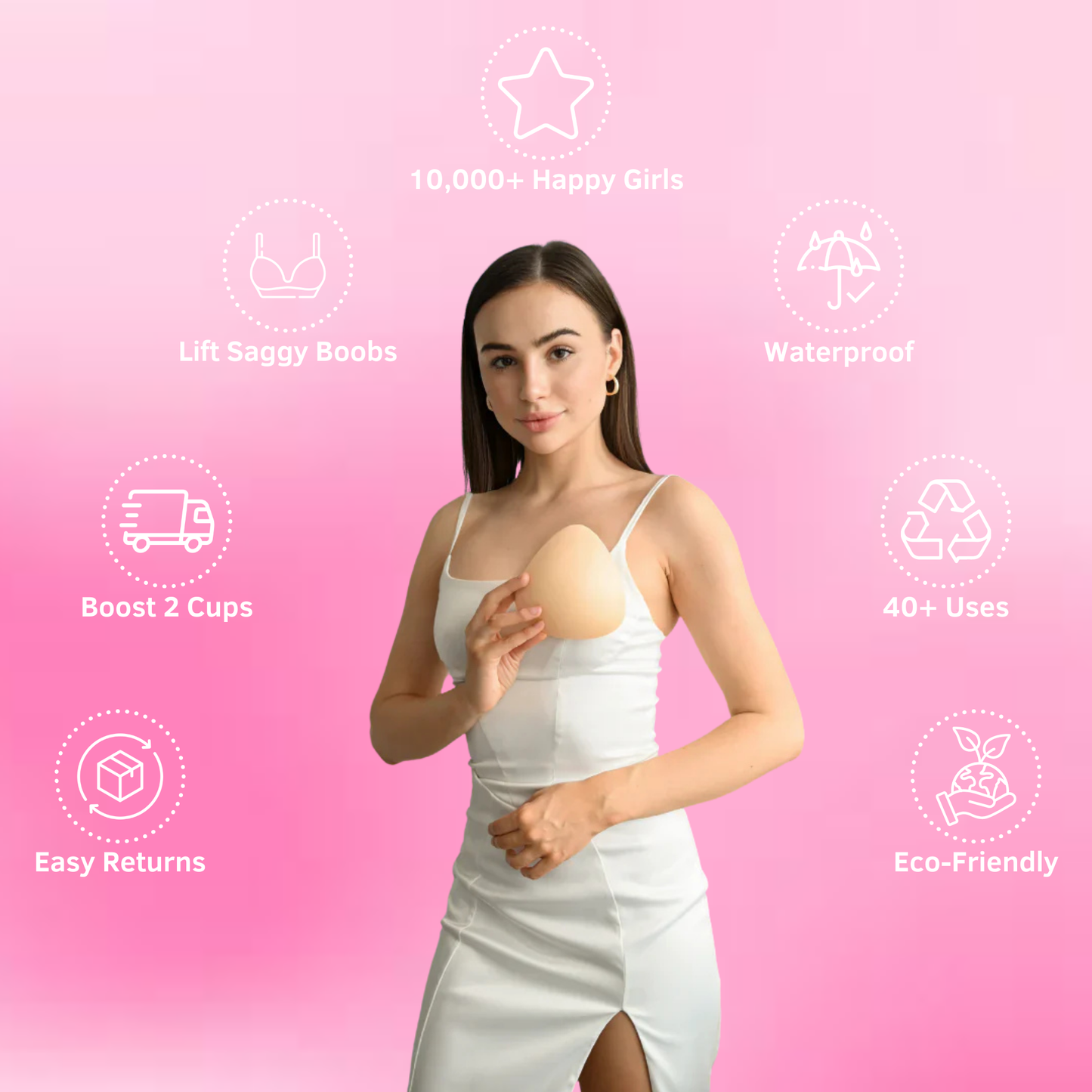 Self-Adhesive Bra Pads